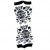 Baby girl leg warmers Damask