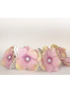 Girl Flower Crown Headband Vintage Lavender