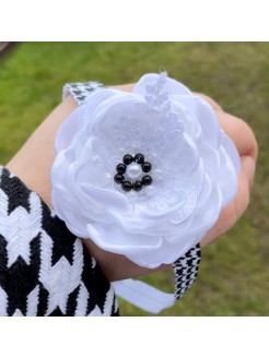 Handmade Girl Houndstooth Fashion Headband