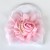 Newborn Hospital Hat Pink Chiffon Flower And Pearls