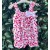 Baby Girl Ruffled Cherry Romper