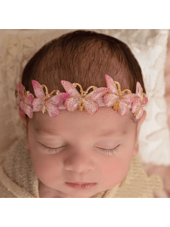 Girl Butterfly headband