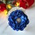 Handmade baby headband "Blue" vintage flower