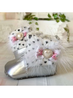 CHANEL Inspired Baby Shoes