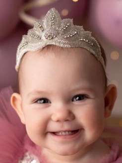 Children Crystal Crown Headband