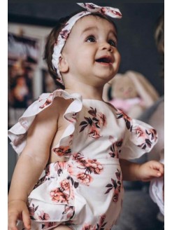 Girls' Rompersuits Floral