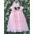 Baby girl dusty pink butterfly tulle dress and headband set