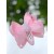 Baby girl hair clip bow with pearls