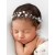 Baby Girl Christening Pearls Headband