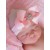 Newborn hospital hat Pink boutique bow