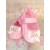 Baby Girl Christening Shoes Princess Pink