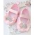 Baby satin shoes Princess diamante