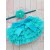 Lace tutu frilly pants Aquamarine