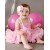 Baby Girl Pink Rosette Tutu Dress
