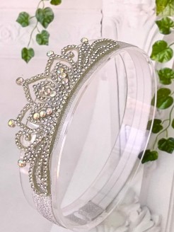 Baby Girl Princess Crown Headband with Rhinestones