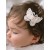 White Lace Butterfly Hair Clip