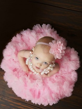 Girl Birthday Petti Skirt Tutu White