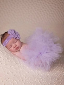 Baby Girl Lilac Tutu Tulle Skirt