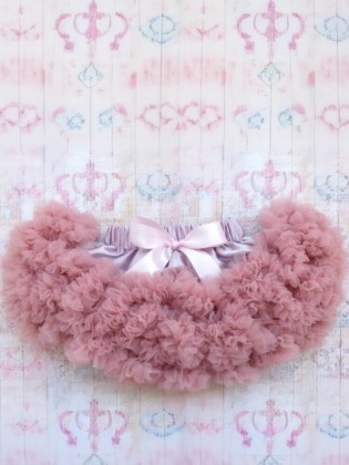 Baby Girl Tutu Skirt Dusty Pink