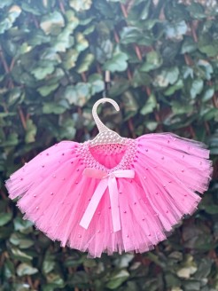 Handmade Baby Pink Tutu Tulle Skirt