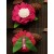 Girl Hair Clip Fuchsia Felt Flower