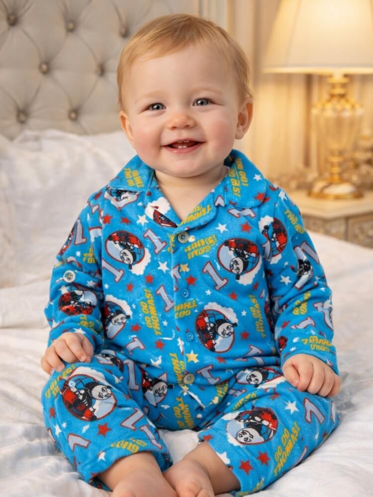 Baby Boy Comfy and Cosy Flannel Disney Pajamas