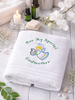 Christening Towel For My Special Godmother