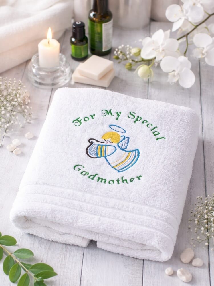 Christening Towel For My Special Godmother