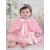 Baby girl chiffon cape Baby pink