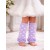 Baby girl leg warmers Lavender