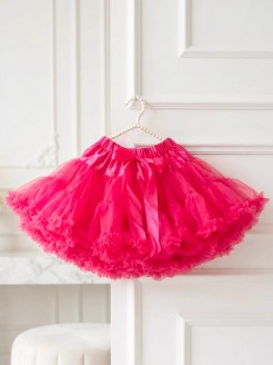 Girl Birthday Petti Skirt Tutu Hot Pink