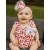Baby Girl Handmade Headband Cherry