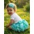 Lace tutu frilly pants Aquamarine