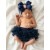 Baby Girl Tutu Frilly Pants Navy Blue
