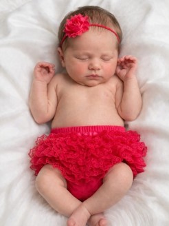 Baby Girl Ruffle Tutu Bloomer Watermelon