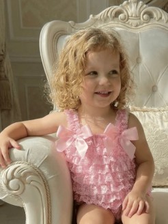 Baby Girl Lace Top Baby Pink