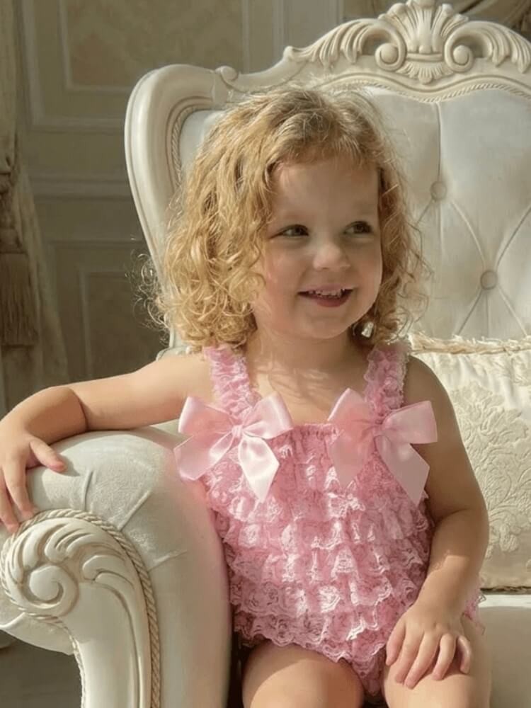 Baby Girl Lace Top Baby Pink