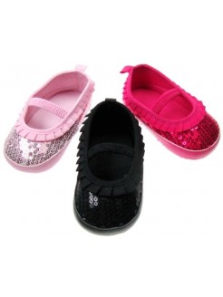 Baby Girl Party Glitter Shoes