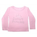 Long-Sleeved Baby Girl Top Daddys Princess 