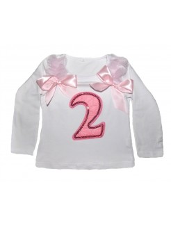 Girl Second Birthday Top