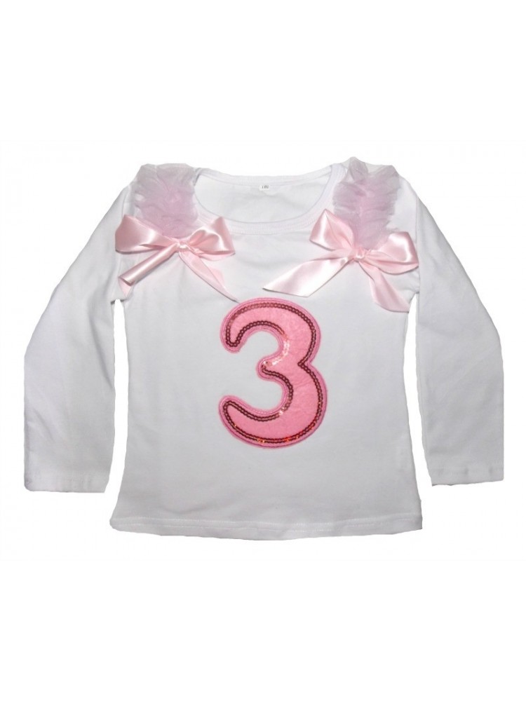 Baby Girl Birthday Cotton Top