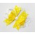 Hair clip-yellow boutique bow