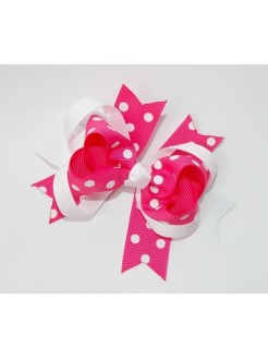 Girl Hair Clip Fuchsia Boutique Bow