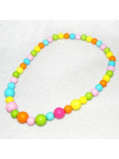 Baby Girl Necklace Rainbow