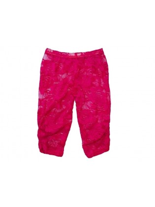 Baby Hot Pink Lace Leggings